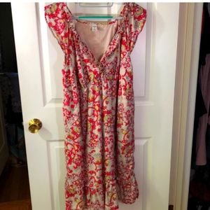 Linen cotton dress old navy